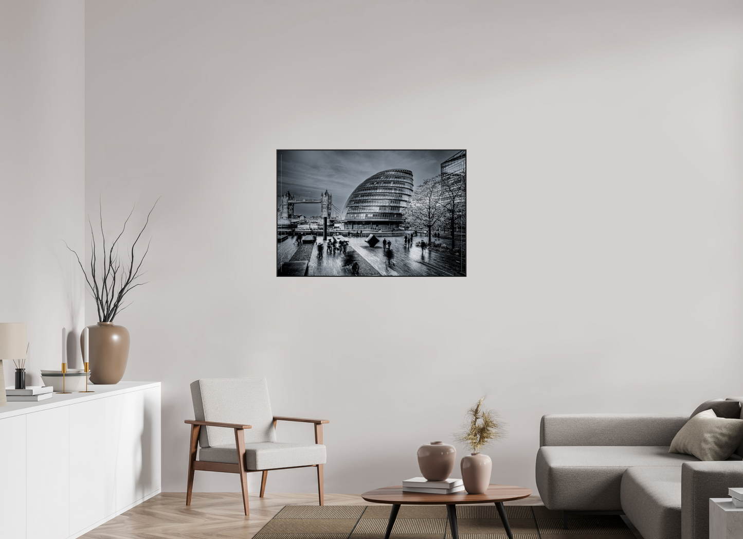 105 x 70 cm, black aluminium frames Urban Drift