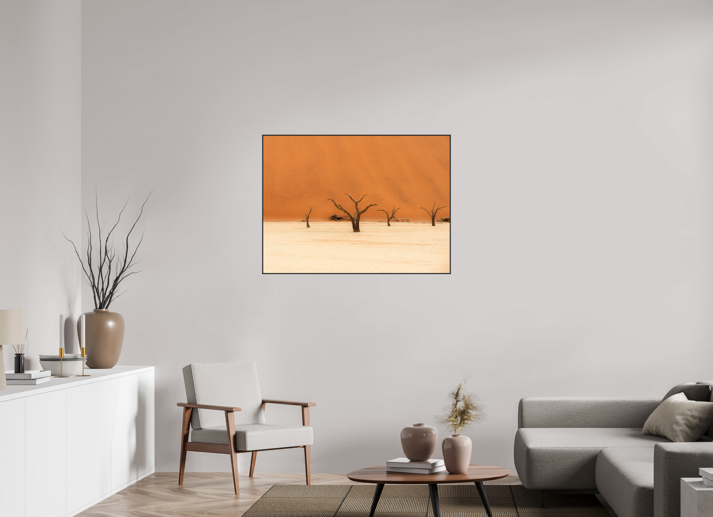 108.7 x 80 cm, black aluminium frames Last Witness