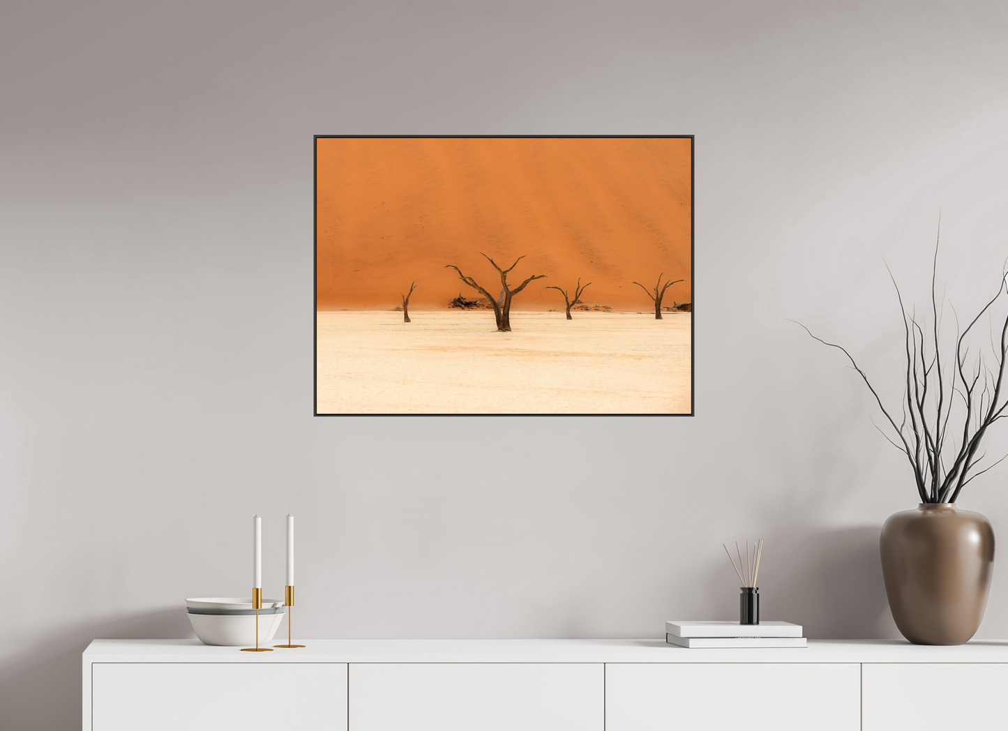 81.5 x 60 cm, black aluminium frames Last Witness